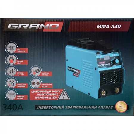 Aparat de sudură tip invertor Grand MMA-340